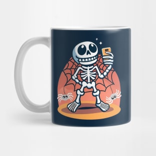 Skeleton Selfie Mug